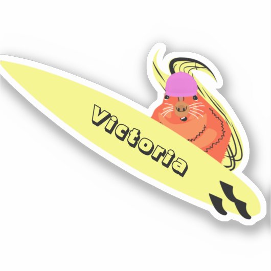 Schönes Design für Eichhörnchen Aufkleber (Vorderseite)