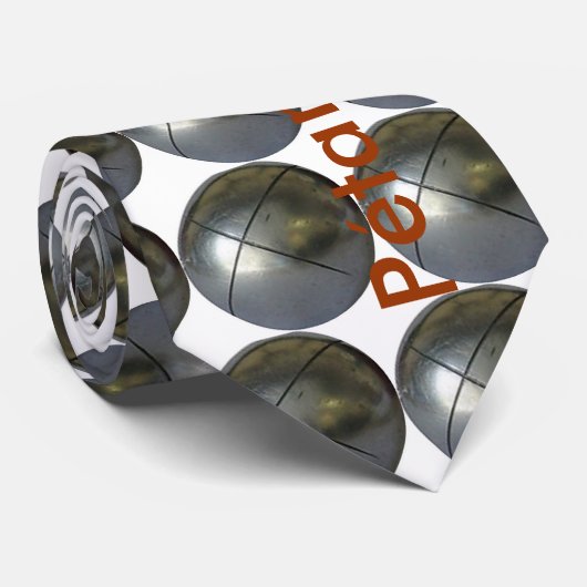 Schönes Design für formelle Petanque-Veranstaltung Krawatte (Gerollt)