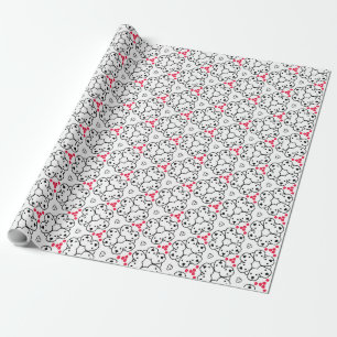 Schönes Design für Hunde Geschenkpapier