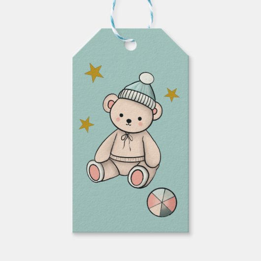 Schönes Design für Kinder Geschenkanhänger (Vorderseite)