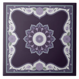 Schönes Design für mandalische Schriftrollen Fliese