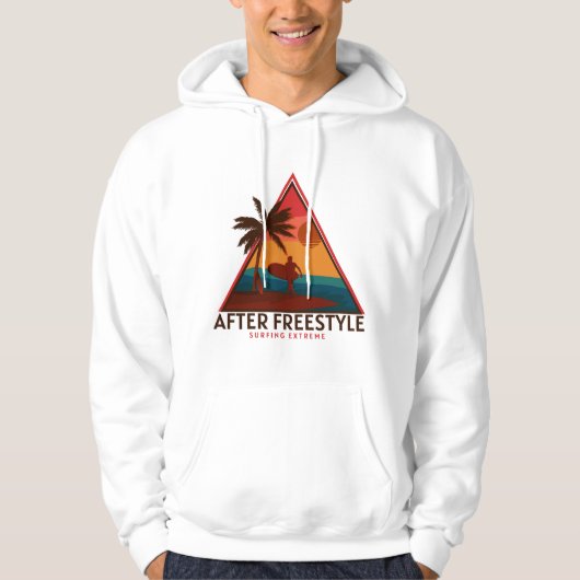Schönes Design nach Freestyle Retro Silhouette Hoo Hoodie (Vorderseite)