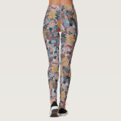 Schönes Design orientalischer Flora Leggings (Rückseite)
