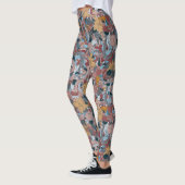 Schönes Design orientalischer Flora Leggings (Links)
