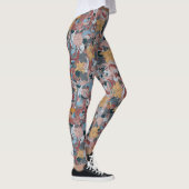 Schönes Design orientalischer Flora Leggings (Rechts)