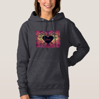 Schönes Design Romance Hoodie
