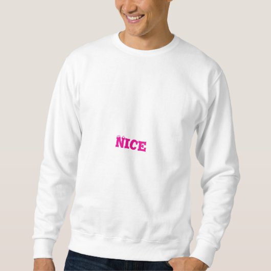 Schönes Design Sweatshirt (Vorderseite)