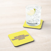 Schönes Design über "Ein Gewinner sein" Zitat! T-S Getränkeuntersetzer (Rechte Seite)