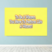 Schönes Design über "Ein Gewinner sein" Zitat! T-S Leinwanddruck (Insitu (Holzboden))