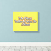 Schönes Design über "Ein Gewinner sein" Zitat! T-S Leinwanddruck (Insitu (Holzboden))