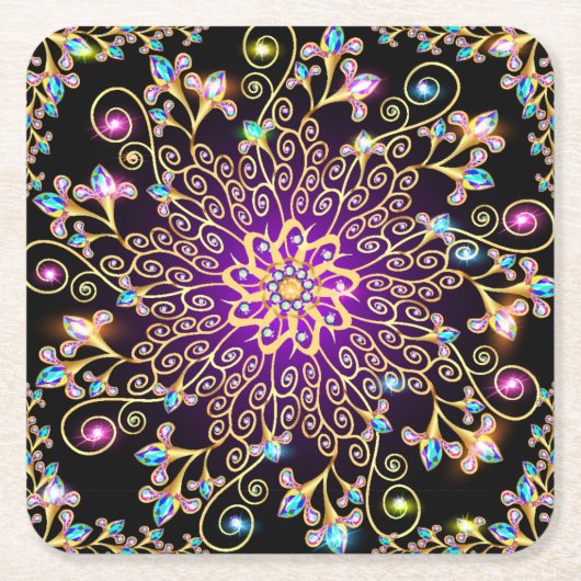 Schönes Design Untersetzer Set (Vorderseite)