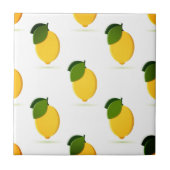 Schönes Design Wasserfarbenlemon Fliese (Vorderseite)