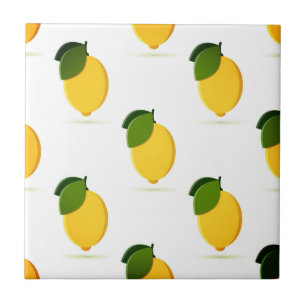 Schönes Design Wasserfarbenlemon Fliese
