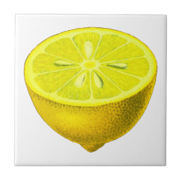 Schönes Design Wasserfarbenlemon Fliese
