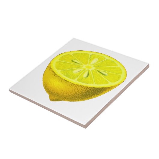 Schönes Design Wasserfarbenlemon Fliese (Seite)