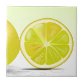 Schönes Design Wasserfarbenlemon Fliese (Vorderseite)