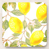 Schönes Design Wasserfarbenlemon Getränkeuntersetzer (Vorderseite)