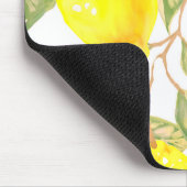 Schönes Design Wasserfarbenlemon Mousepad (Ecke)