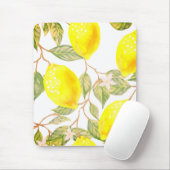 Schönes Design Wasserfarbenlemon Mousepad (Mit Mouse)