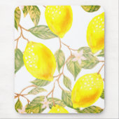 Schönes Design Wasserfarbenlemon Mousepad (Vorne)