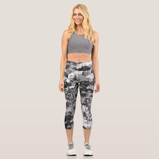 Schönes Detail 2 Capri Leggings (Vorderseite)