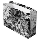 Schönes Detail 2 Große Geschenktüte (Rückseite Schrägansicht)