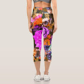 Schönes Detail Capri Leggings (Rückseite)