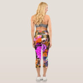 Schönes Detail Capri Leggings (Rückseite)