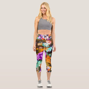 Schönes Detail Capri Leggings