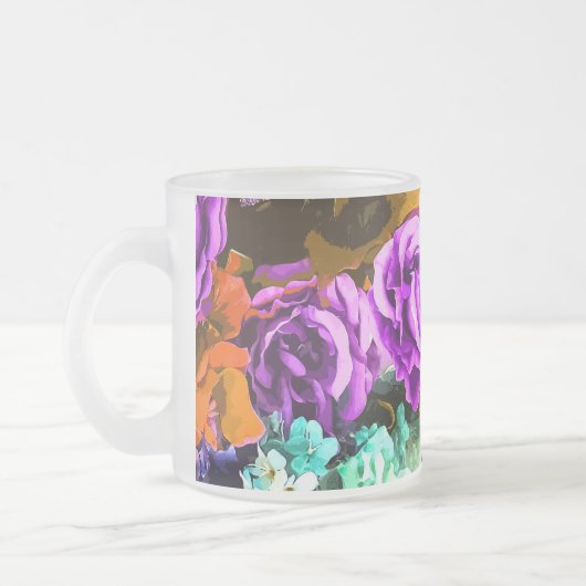 Schönes Detail Mattglastasse (Links)