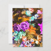 Schönes Detail Mitteilungskarte (Rückseite)