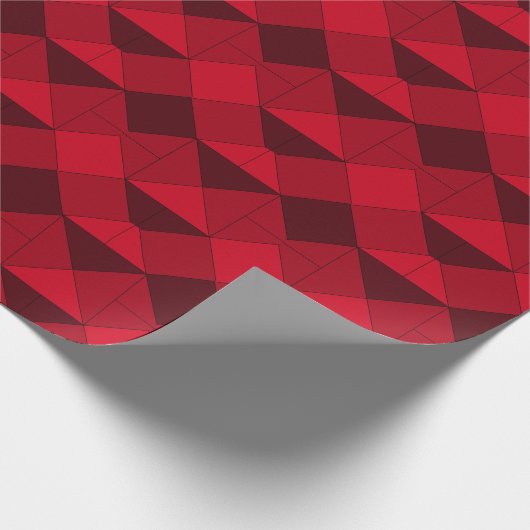 Schönes Diamond Muster Geschenkpapier (Ecke)