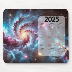 Schönes digitales Bild des Cosmo 2025 Kalenders Mousepad