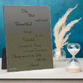 Schönes Ding im Herzen - Helen Keller Fotoplatte (Seite)