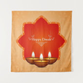 Schönes Diwali Tapestry Wandteppich (Vorderseite)