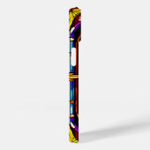 Schönes Dog Portrait, gesteinigt mit Glaskunstwerk Case-Mate iPhone Hülle (Rückseite / Rechts)