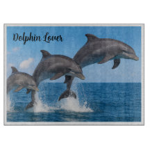 Schönes Dolphin Lover Personalisiertes Schneidebre