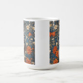 Schönes Donkey-Gesicht Elegante Kaffeetasse (Mittel)