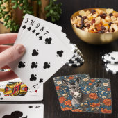 Schönes Donkey-Gesicht Elegante Spielkarten (In Situ)