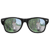 Schönes Donkey-Portrait Sonnenbrille (Vorderseite)