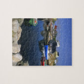 Schönes Dorf Peggy's Cove mit Hafen Puzzle (Horizontal)