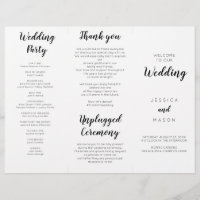 Schönes Drehbuch-Dreiländerprogramm für Hochzeiten