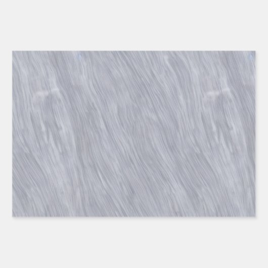 Schönes, echt graues weißes Marmordesign Geschenkpapier Set (Vorderseite 2)