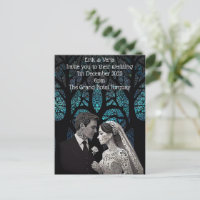 Schönes Ehepaar auf einem blauen Baum des Lebens