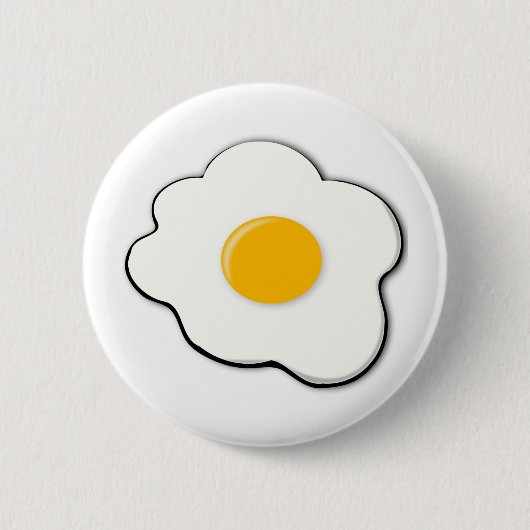 Schönes Ei Button (Vorderseite)