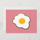 Schönes Ei Postkarte (Vorne/Hinten)