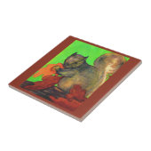 schönes Eichhörnchen Fliese (Seite)