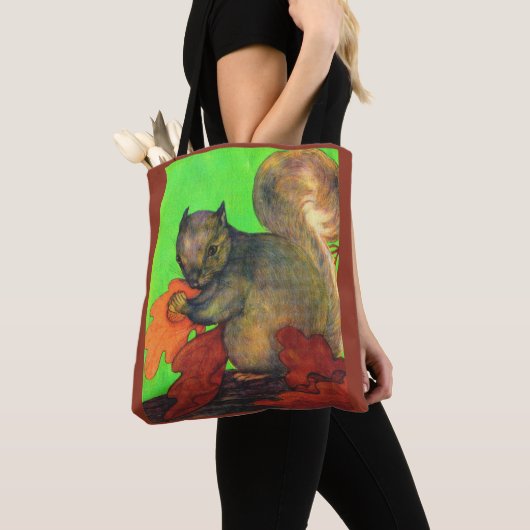 schönes Eichhörnchen Tasche (Von Nahem)