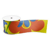 Schönes einfaches Blumendesign im Sommer Satinband (Spule)