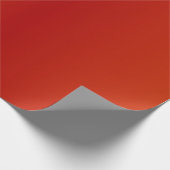 Schönes einfaches, tiefrotes Satin Geschenkpapier (Ecke)